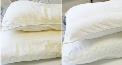 Entdecken Sie, wie Sie Ihr Kissen und Ihre Matratze leicht bleichen können  