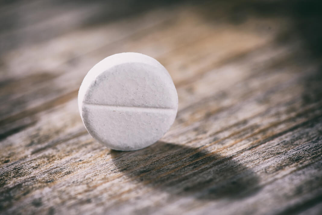 tablette aspirin